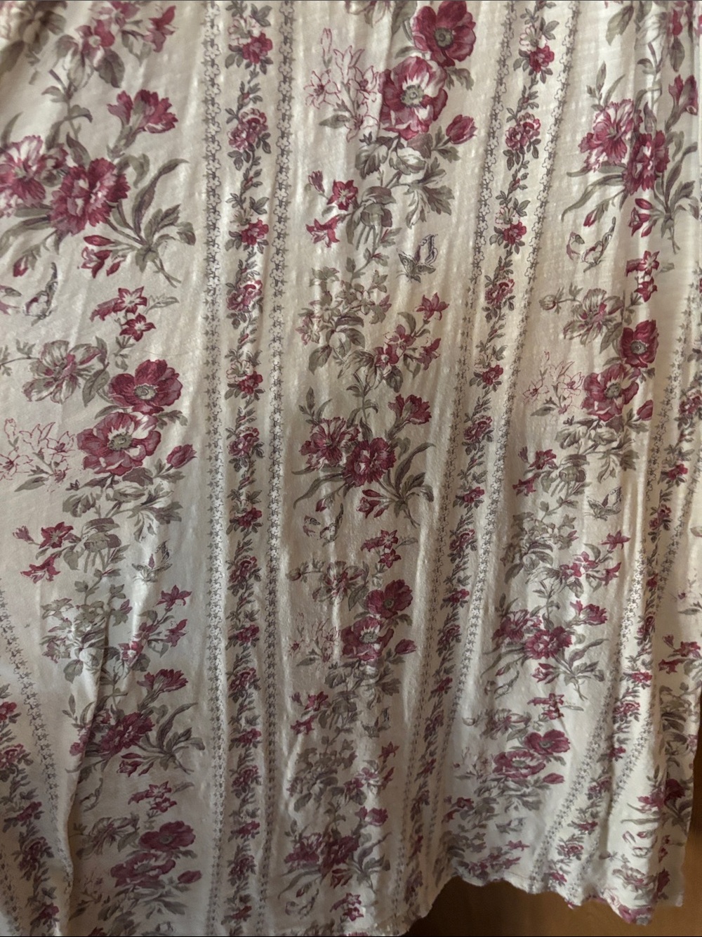 Magnolia Pearl Cream Tank Dress with Rose Bouquet Print Lana - Picture 3 of 5